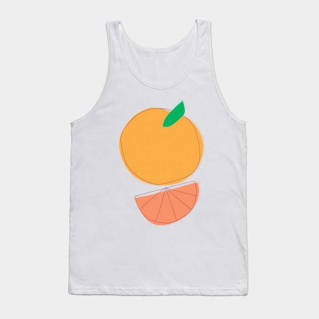 Citrus Fruit Tank Top by nickemporium1